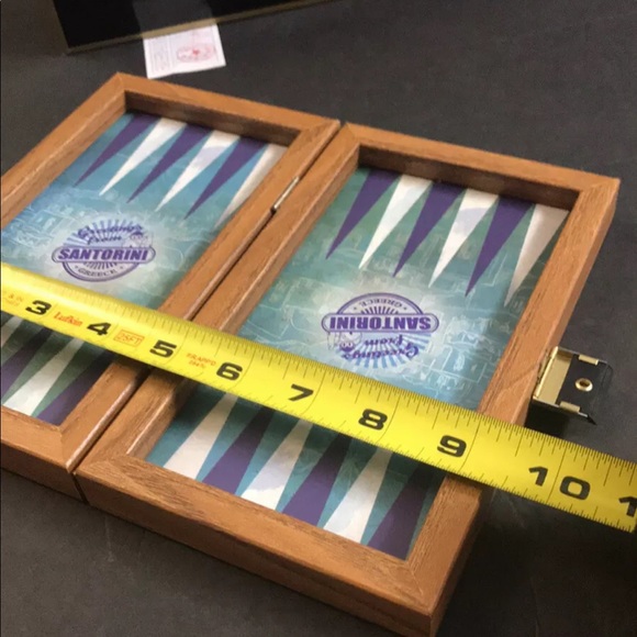 Manopoulos Backgammon,  Hand Made in Greece. - Picture 8 of 9